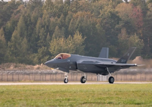 Dziewiąty F-35A Husarz wylądował w Łasku