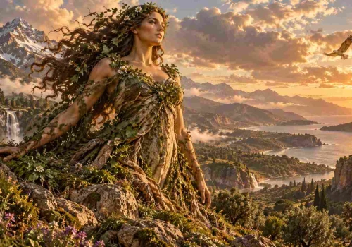 Gaia (Gaja). Ziemia, od której zaczęła się historia greckich bogów