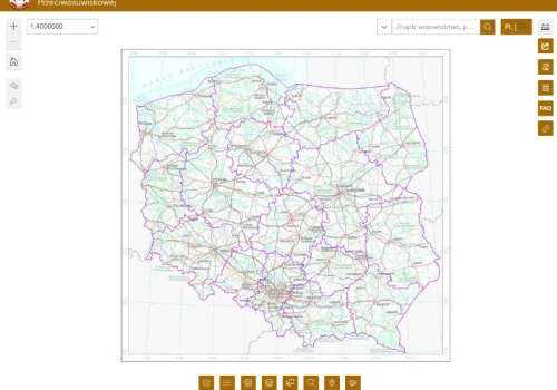 PIG-PIB udostępnił nową aplikację Systemu Osłony Przeciwosuwiskowej SOPO