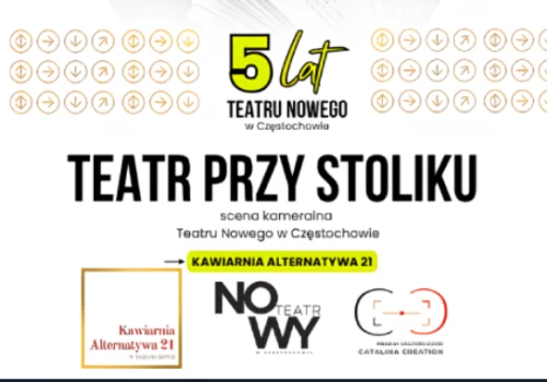 Kawa, herbata i… dramat. Wieczory z teatrem przy stoliku w Częstochowie