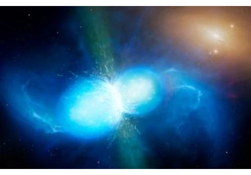 Tajemniczy rozbłysk promieniowania X. To zderzenie gwiazd neutronowych