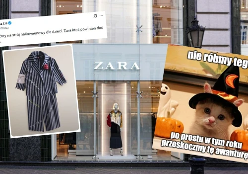 Zara wycofała strój na Halloween dla dzieci, bo wyglądał jak obozowy pasiak