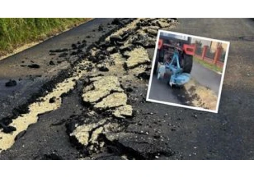 Rolnik zaorał nowy asfalt. Straty są potężne. Sąd wydał decyzję