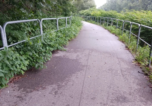 Zamkną fragment ścieżki rowerowej wzdłuż Białej. Rowerzyści pojadą jezdnią