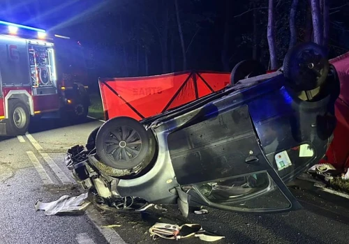 Tragiczny wypadek na trasie Szamotuły-Oborniki. Nie żyje kobieta