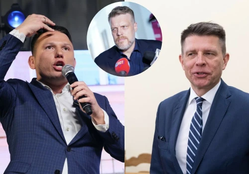 Petru śmieszkuje z Mentzena, że co to za wolnościowiec, który chce przymusowego poboru do woja