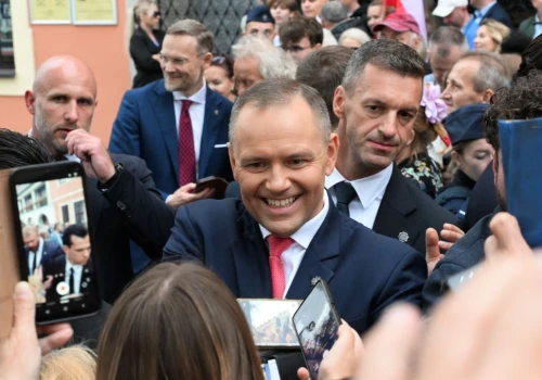 Prezydent Nawrocki w Stargardzie: jutro musi być lepsze