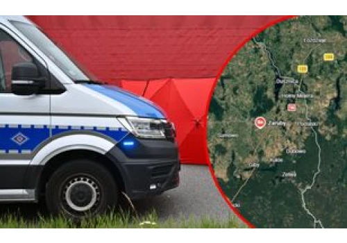 Tragiczny wypadek na Podlasiu. Nie żyje 49-letnia rowerzystka