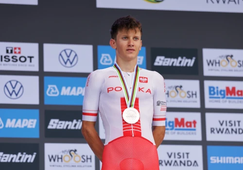 Kolarstwo szosowe: Jan Jackowiak wicemistrzem Europy U23!