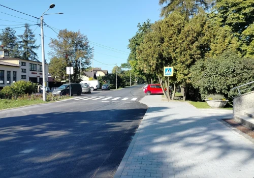 Ulica Czereśniowa w Zaborzu po remoncie. Inwestycja kosztowała 1,9 mln zł