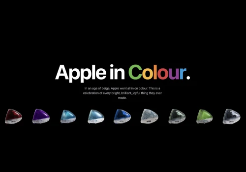 „Apple in Colour” – 341 kolorów produktów Apple z niemal 30 lat historii