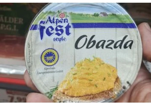 Kiedyś pastą serową zajadałem się w Bawarii. Teraz obazda jest dostępna w Lidlu