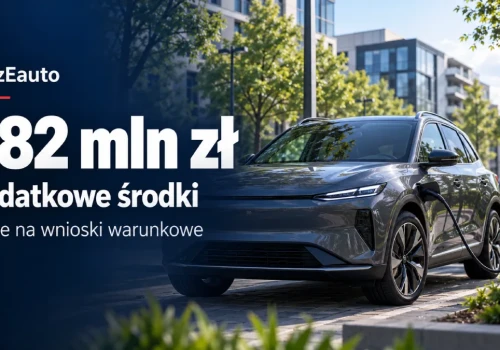 NaszEauto dostaje ponad 82 mln zł. Środki także na wnioski warunkowe