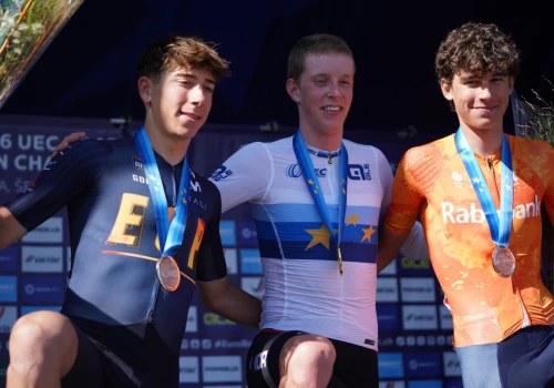 Lublana 2026: Elias Dybing ze złotem w wyścigu ze startu wspólnego juniorów