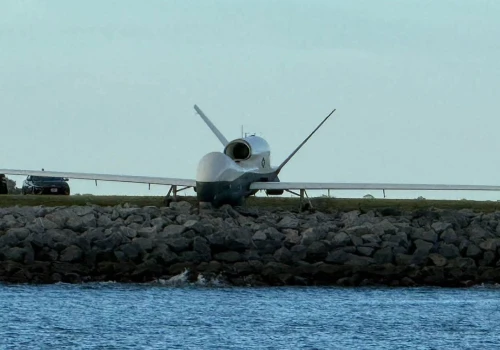 Wypadek z udziałem amerykańskiego MQ-4C Triton