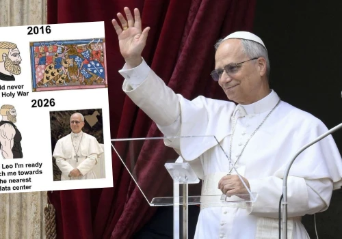 Papież proponuje artystom sojusz, żeby razem zwalczać nieludzką papkę z AI