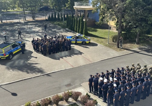 Mazowieccy policjanci oddali hołd policjantowi, który zginął na służbie
