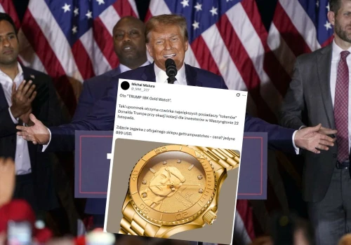 Najwięksi inwestorzy w kryptowalutę Trumpa stracili na niej prawie wszystko, ale dostaną Trumpozegarki