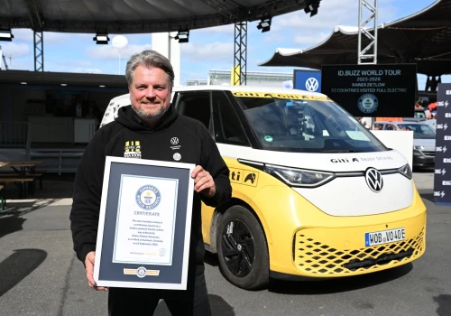 100 tysięcy kilometrów przez 92 kraje. ID. Buzz objechał świat z 95,75% sprawności baterii