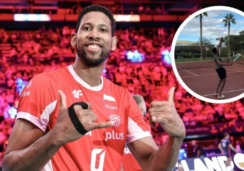 Wilfredo Leon bryluje na korcie! Co za serwis! "Widzisz to?"