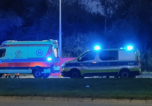 Śmiertelne potrącenie na pasach w Nowym Sączu. Aleje Piłsudskiego zablokowan