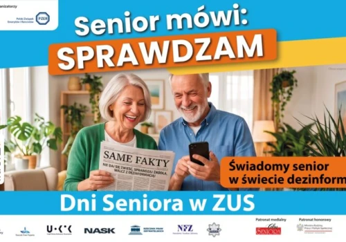Senior mówi: „SPRAWDZAM”. W październiku rusza X edycja Dni Seniora w ZUS