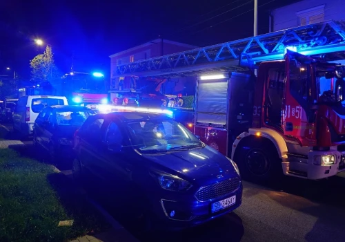 Z ostatniej chwili: W nocy zgłoszono pożar na poddaszu budynku