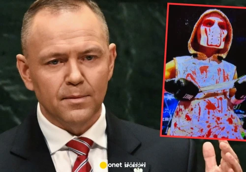 Tak Ukrainiec zachował się na oczach Karola Nawrockiego