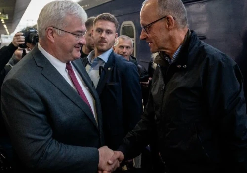 Kanclerz Niemiec z wizytą w Kijowie
