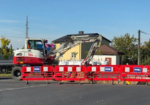 W Kutnie budują rondo. Remontów jest więcej