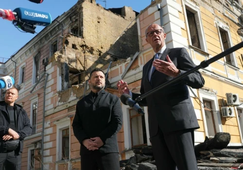 Kanclerz Niemiec w Kijowie. Niemcy wzmacniają wsparcie dla Ukrainy