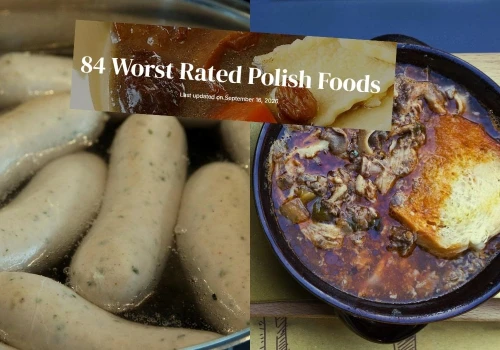 Ranking: śląski żymlok wśród najgorzej ocenianych potraw, dalej czernina i kiełbasa parówkowa
