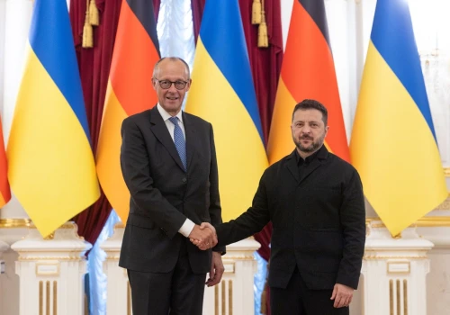 Merz w Kijowie: Ponad miliard euro na pomoc wojskową