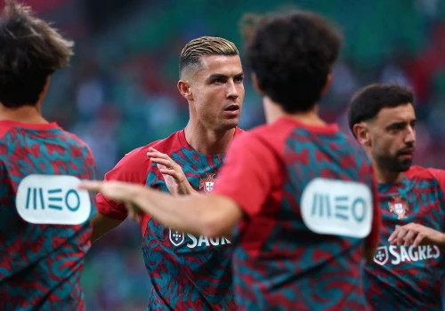 Tak kolega z kadry potraktował Ronaldo po tym, co zrobił. 