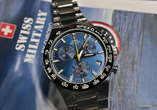 Prezentujemy: Swiss Military by Chrono Speed Chronograph. Prędkość to motyw przewodni