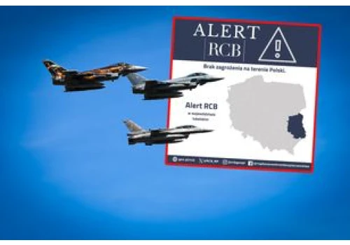Atak Rosji w Ukrainie. Alert RCB na wschodzie Polski