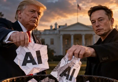 Elon Musk i Donald Trump mówią „koniec z AI”. Nadchodzi spektakularna zmiana?