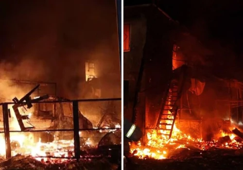 Rosjanie uderzyli w nocy. Charków w ogniu, jedna osoba nie żyje