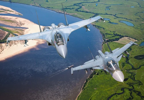 SBU zniszczyła Su-35S i Su-34 w ataku na lotnisko Chanska