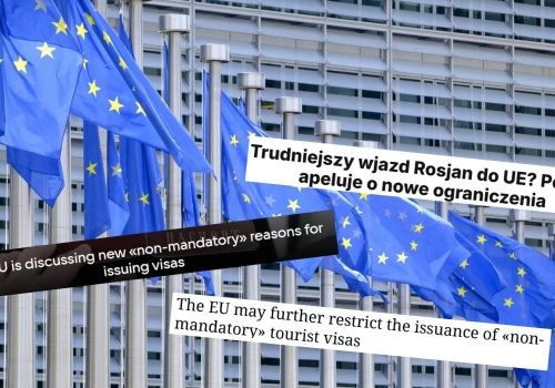 Rosjanie obawiają się, że Unia Europejska utnie dla nich wizy turystyczne, czego domaga się Polska