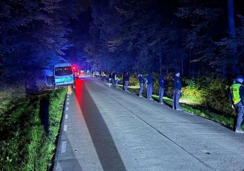 77-latek zgubił się na grzybach w Stańkowie. Szukało go ponad 200 policjantów