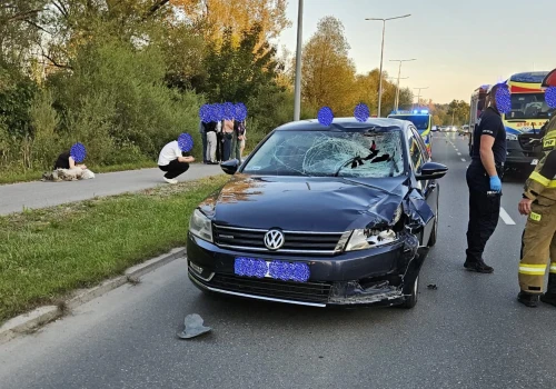 Szokujące ustalenia po śmierci pieszego w Nowym Sączu. Minimum 120 km/h i nielegalny wyścig. Zatrzymano drugiego kierowcę
