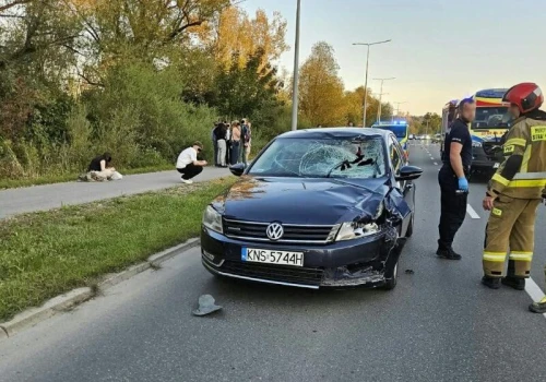 Drogowe morderstwo w Nowym Sączu to nie był wypadek. Ścigali się. Zatrzymany drugi kierowca