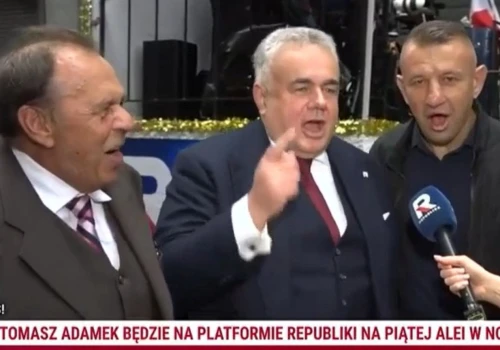 Oto co Adamek wykrzyczał do kamery. Tak nazwał Tuska