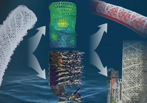 Biomimetyczny metamateriał inspirowany budową morskiej gąbki