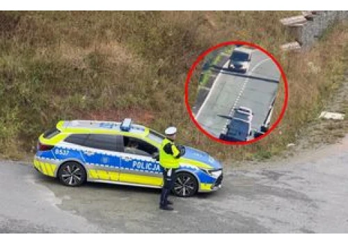 Więcej mandatów niż zatrzymanych aut. Policja obserwowała wszystko z powietrza