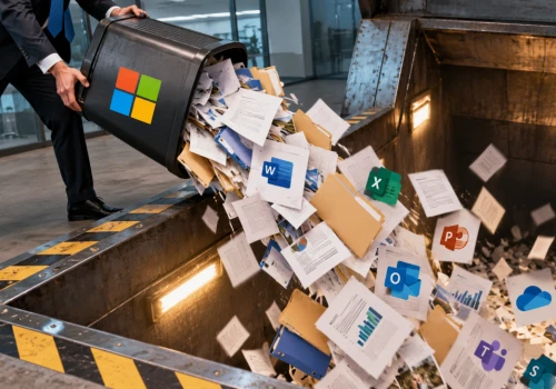 Microsoft skasował dane klientów i nie umie ich odzyskać