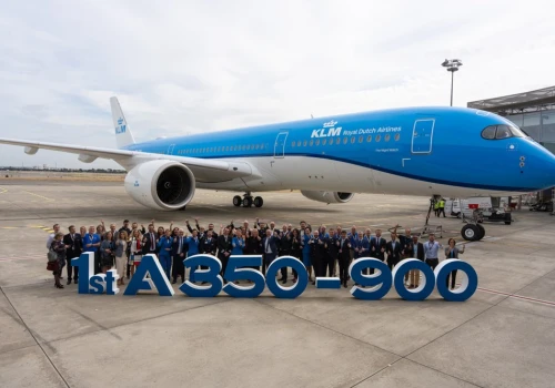 KLM: Pierwszy Airbus A350 w Amsterdamie. Toronto pierwszym kierunkiem