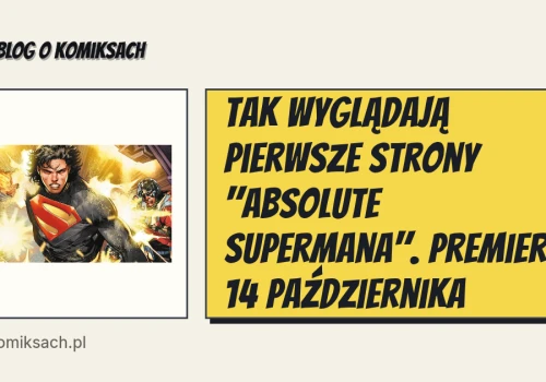 Tak wyglądają pierwsze strony 