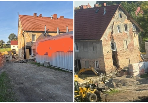 Katastrofa budowlana w Łażanach (gmina Żarów)
